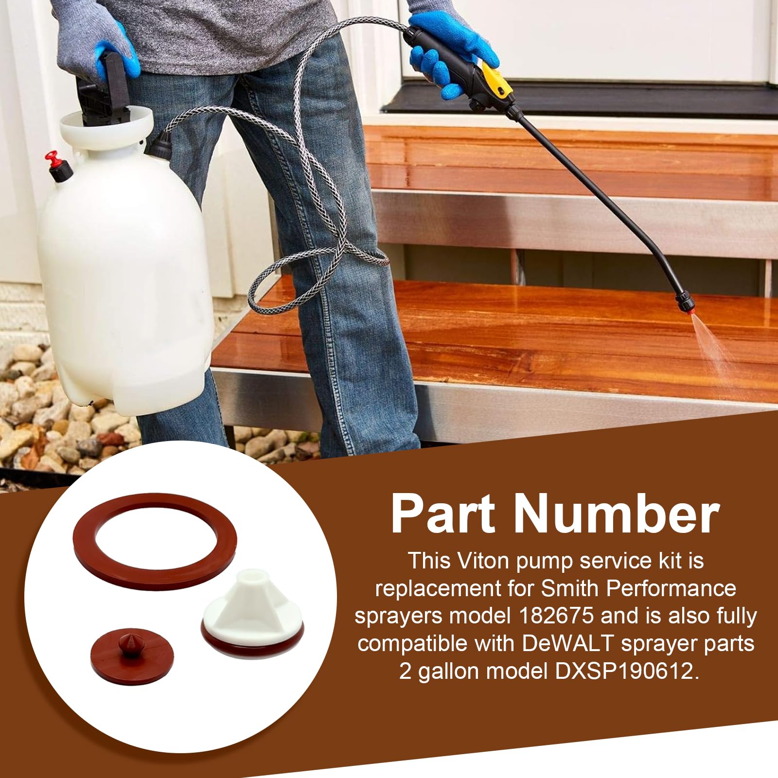 Amazon.com: Pump Sprayer Repair Kit Replacement for Smith Sprayer