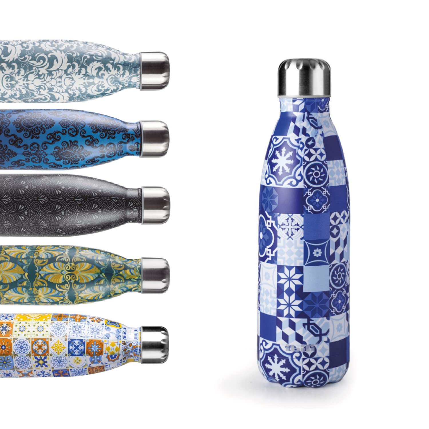 IBILI Thermos Flask with Double Wall, Porto, 500 ml, 18/10 Stainless Steel, Double Wall, Reusable