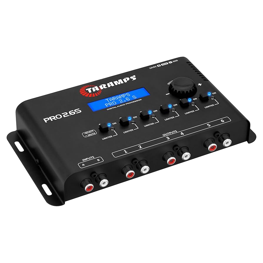 PRO2.6S TARAMPS クロスオーバープロセッサーイコライザー Taramps PRO 2.6S Audio Processor