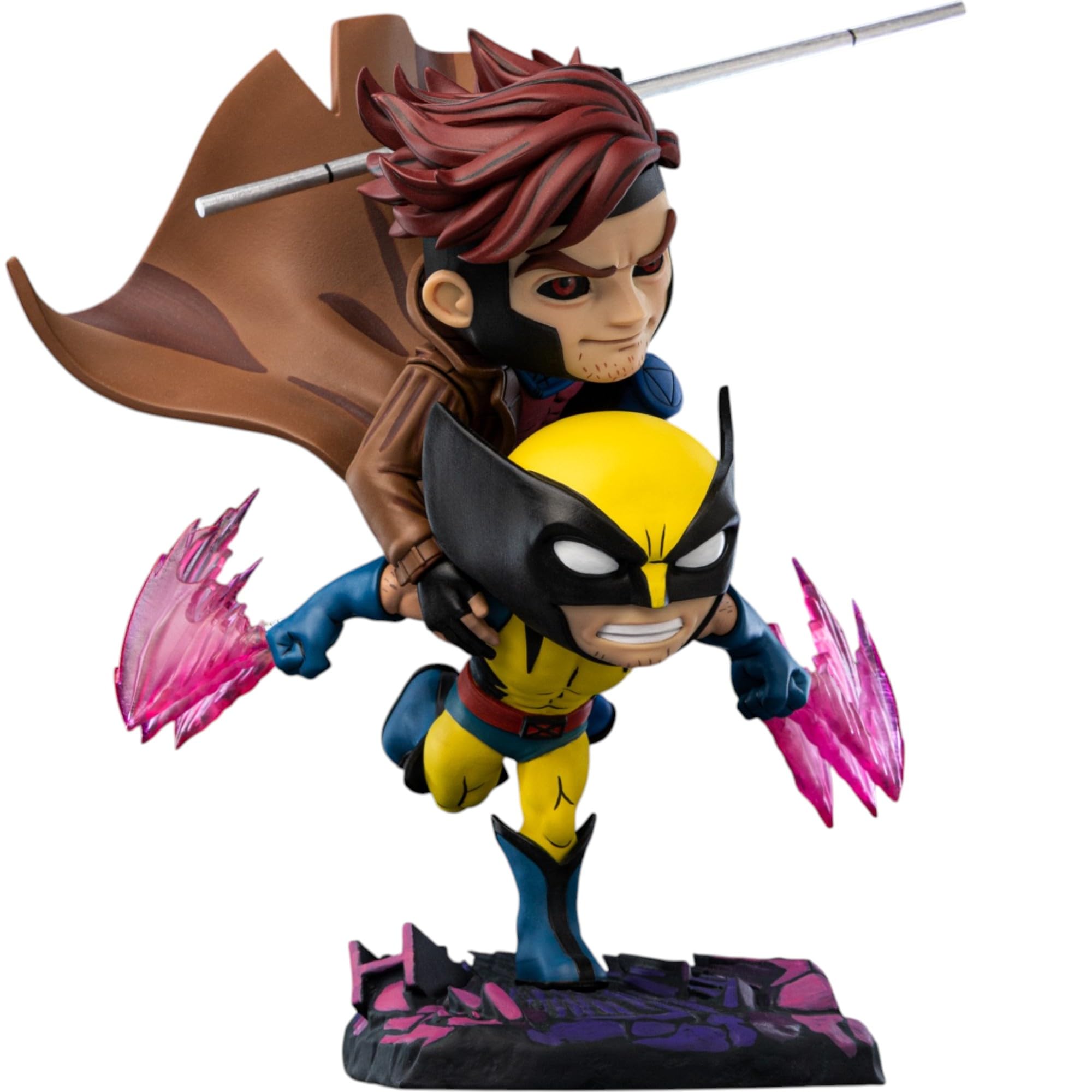 Iron Studios Mini-Statue Gambit and Wolverine X-Men '97, 23,25 cm