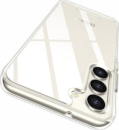 Rayboen Funda híbrida transparente a prueba de golpes, antiarañazos, elegante, ligera, duradera, para Samsung Galaxy S23 5G, transparente