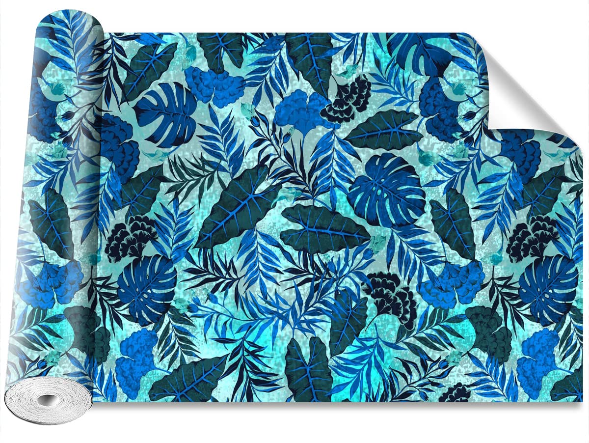 Papier peint panoramique feuilles de palmier pour un salon moderne et cosy
