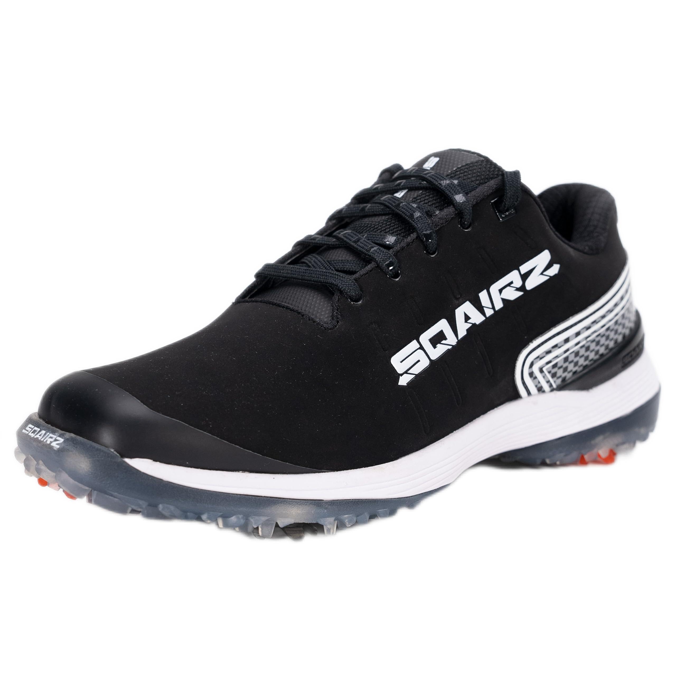 SQAIRZBold Men's Athletic Golf Shoes, New Golf Shoes, Designed for Balance & Performance, Replaceable Spikes, Waterproof, Golf Shoes Men with Spikes, Mens Golf Shoes, Golf Footwear