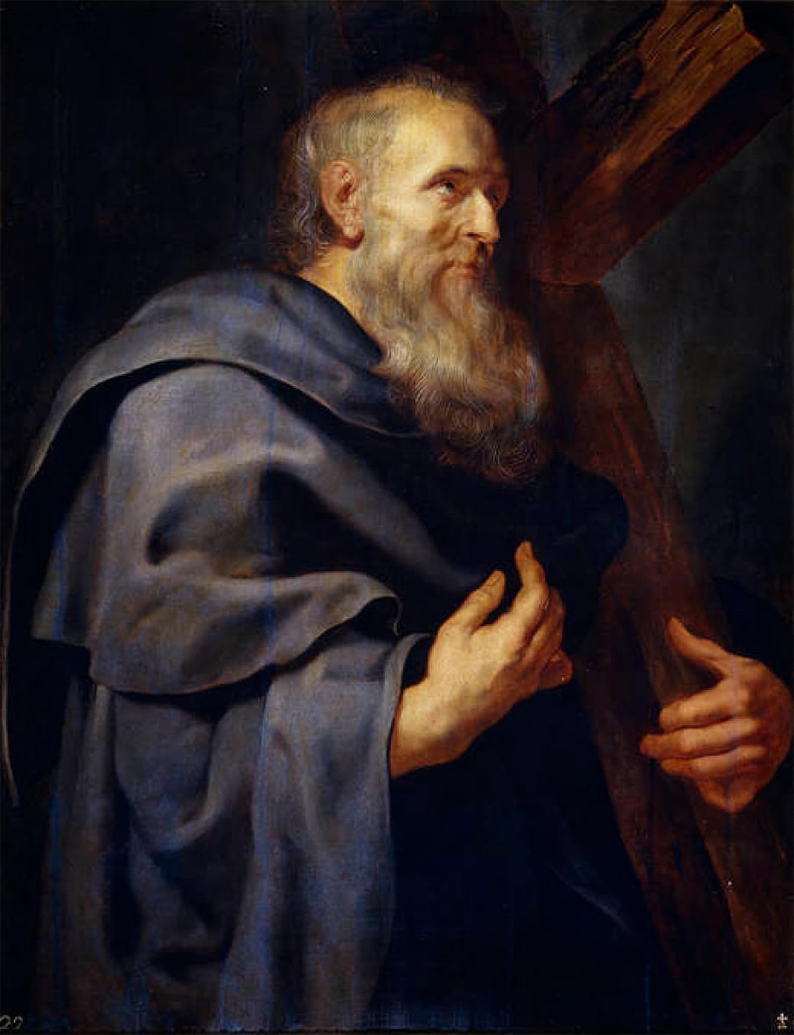 POSTERIIk Vintage Art Print Images Pictures Print St Philip by Peter Paul Rubens Modern Colour Posters for Office Home Decor 60x90cm