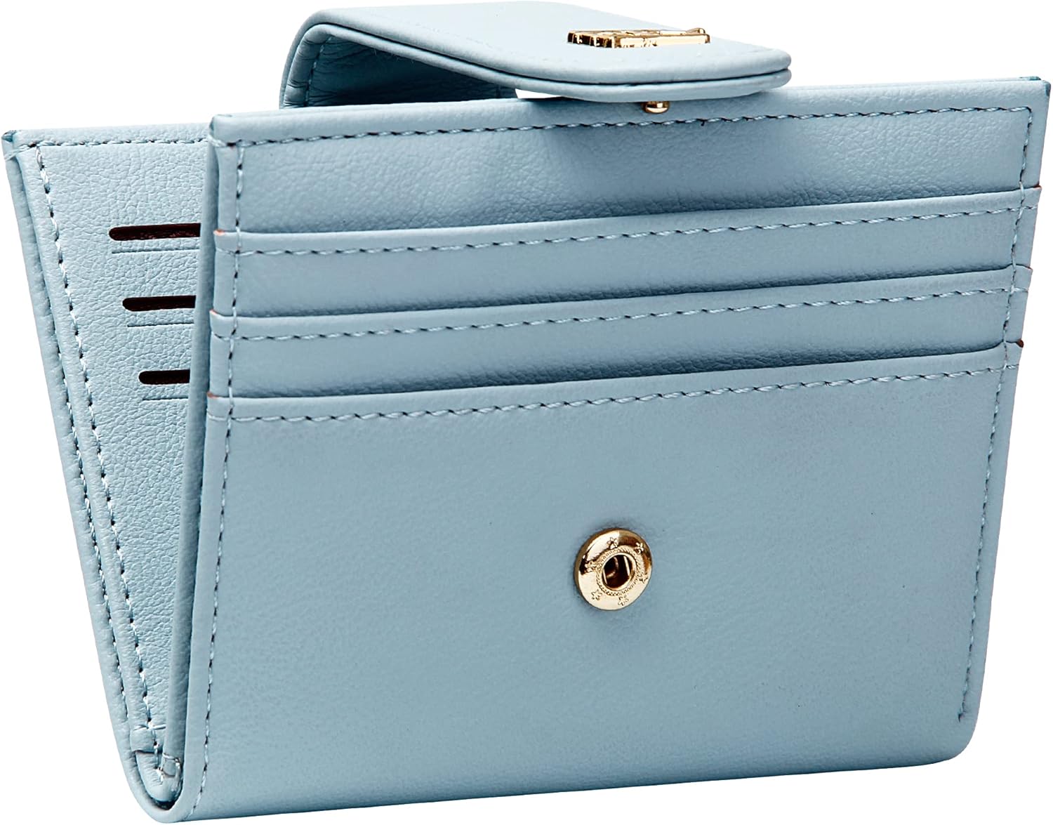 GEEAD Small Wallets for Women Slim Bifold Credit Card Holder Minimalist