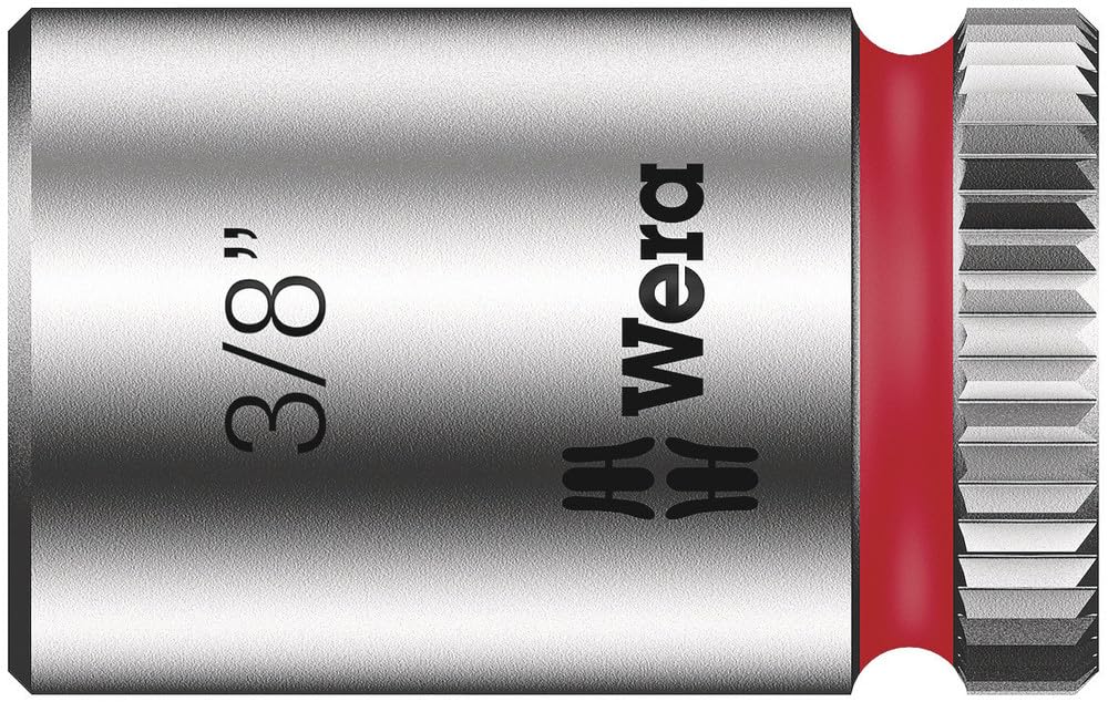 Wera Colour 05003520001 3/8-Inch 8790 Hma Zyklop Socket With Hexagon Drive - Silver