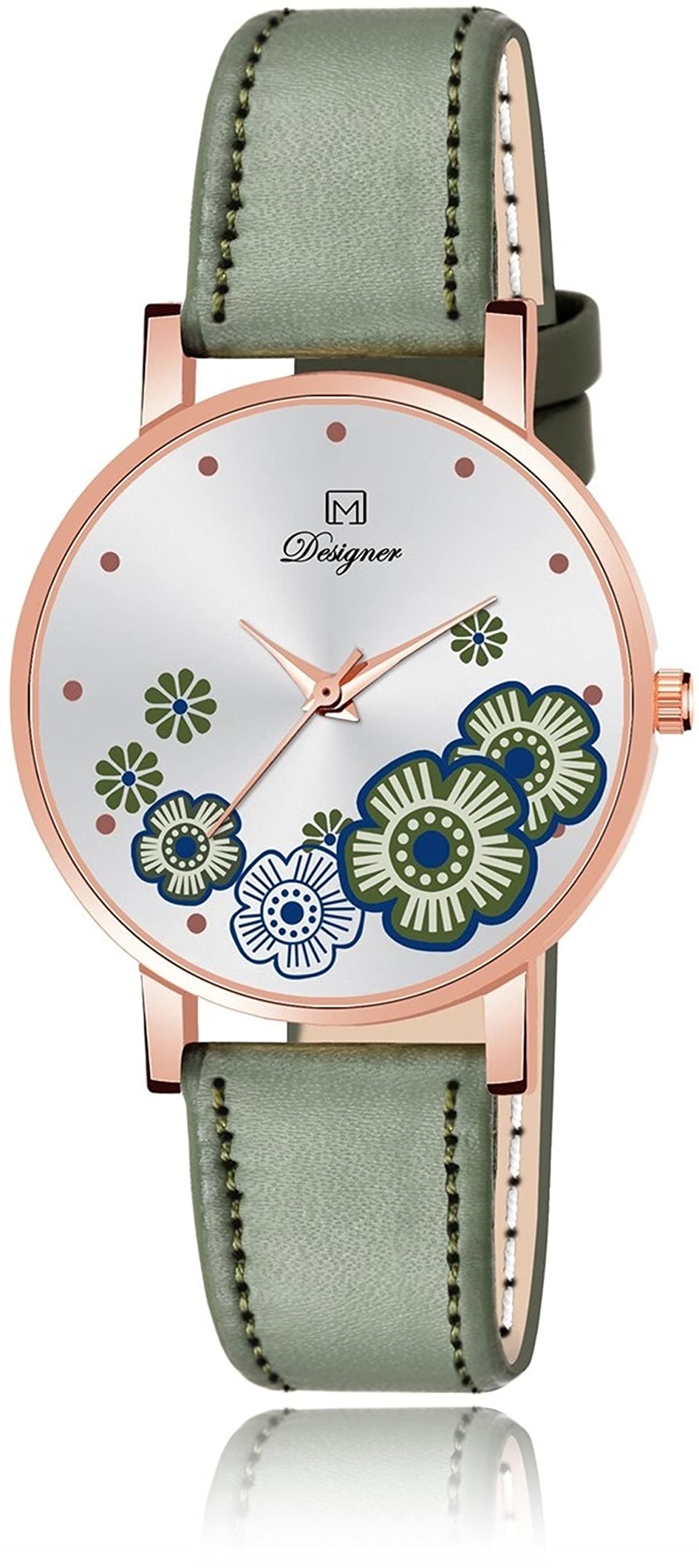 Risentshop New Flower Designer Analog Quartz Watch for Girls and Women Premium Analog Watch - for Women (B0C5TDV7Z6) Amazon Price History, Amazon Price Tracker