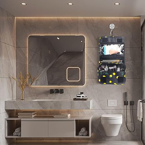 Miniatura 8 de LAKIBOLE Bolsa de Maquillaje Multifunción para Mujeres y Niñas, Bolsa Portátil e Impermeable para Cosméticos y Artículos de Aseo Personal, Bolsa