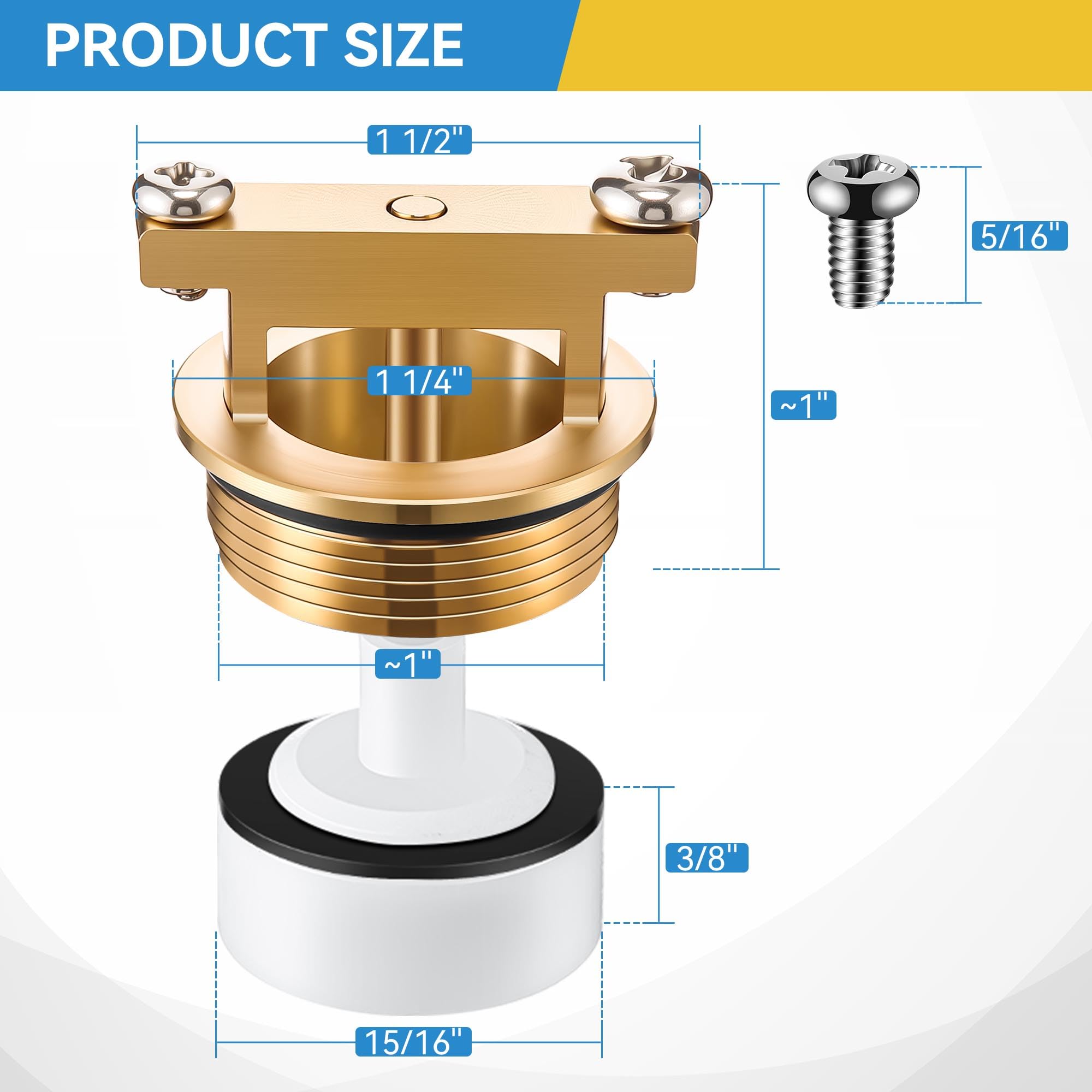 Ceoighe 1 Pack Vacuum Breaker Repair Kit Compatible with B-0969