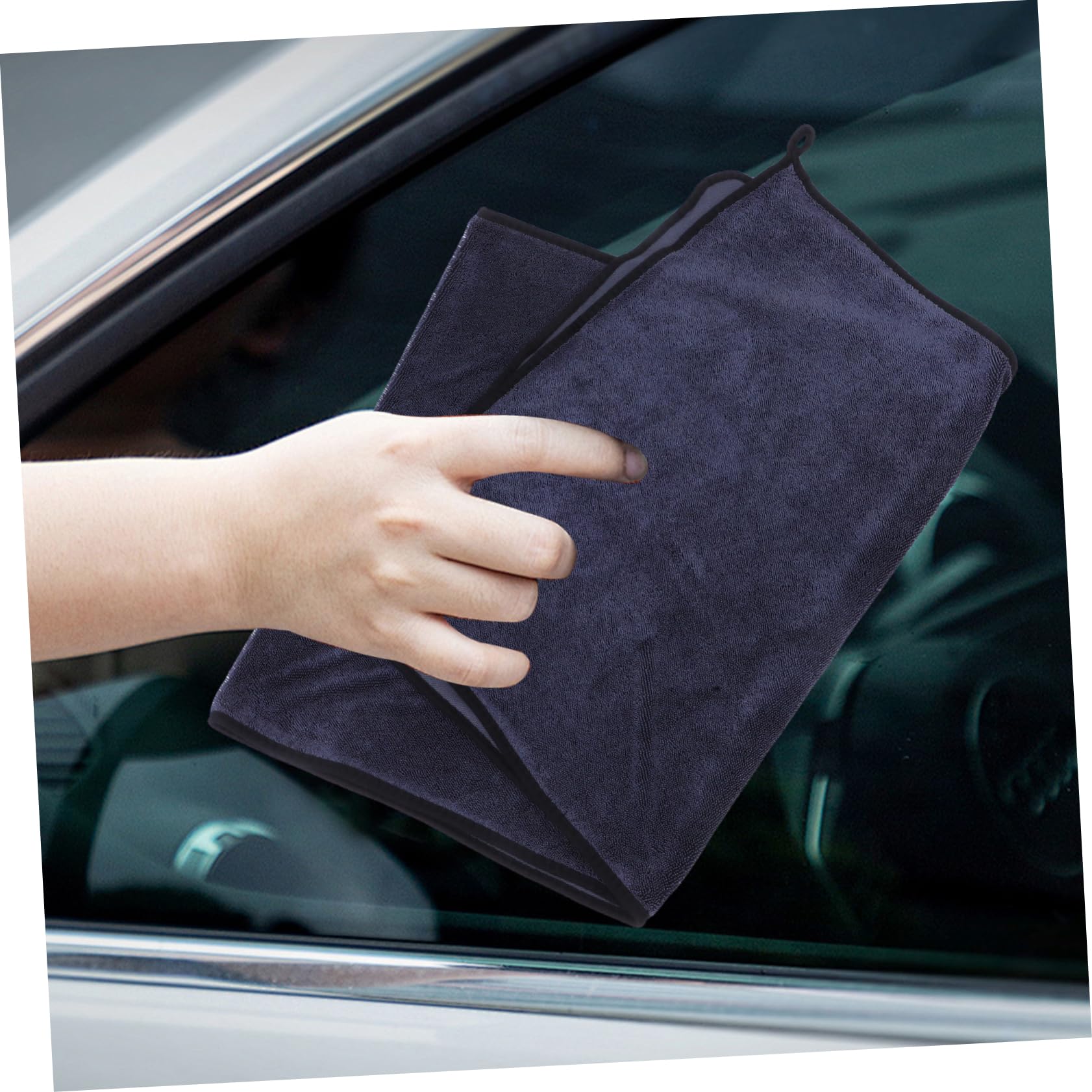 TOPPERFUN Mikrofaser-autoreinigungstuch zum Schnellen Trocknen Fusselfrei und Langlebig für Autowäsche und Haushaltsreinigung Lackschonend und Multifunktional