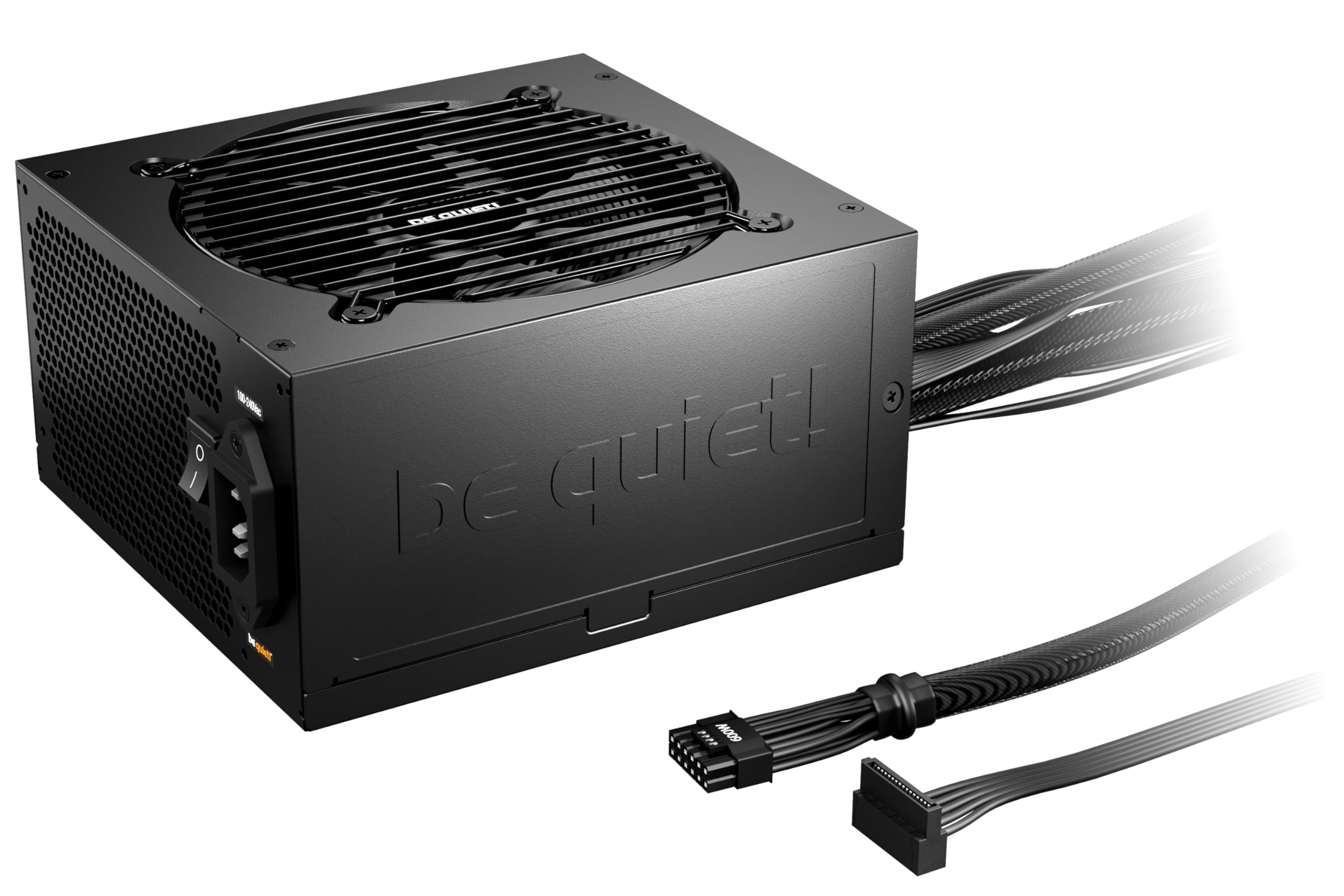 be quiet! Pure Power 12 550 W, 80 Plus® Gold Efficienza, ATX 3.1 con pieno supporto per GPU PCIe 5.1, estremamente silenzioso da 120 mm be quiet! Ventola, tecnologia LLC