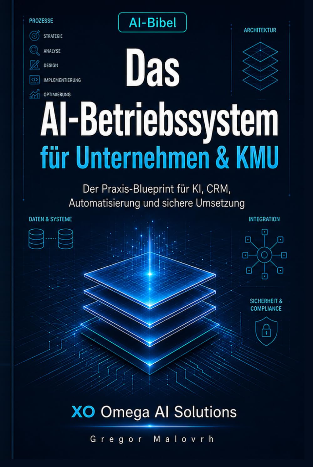 Das AI-Betriebssystem für Unternehmen & KMU: Der Praxis-Blueprint für KI, CRM, Automatisierung und sichere Umsetzung