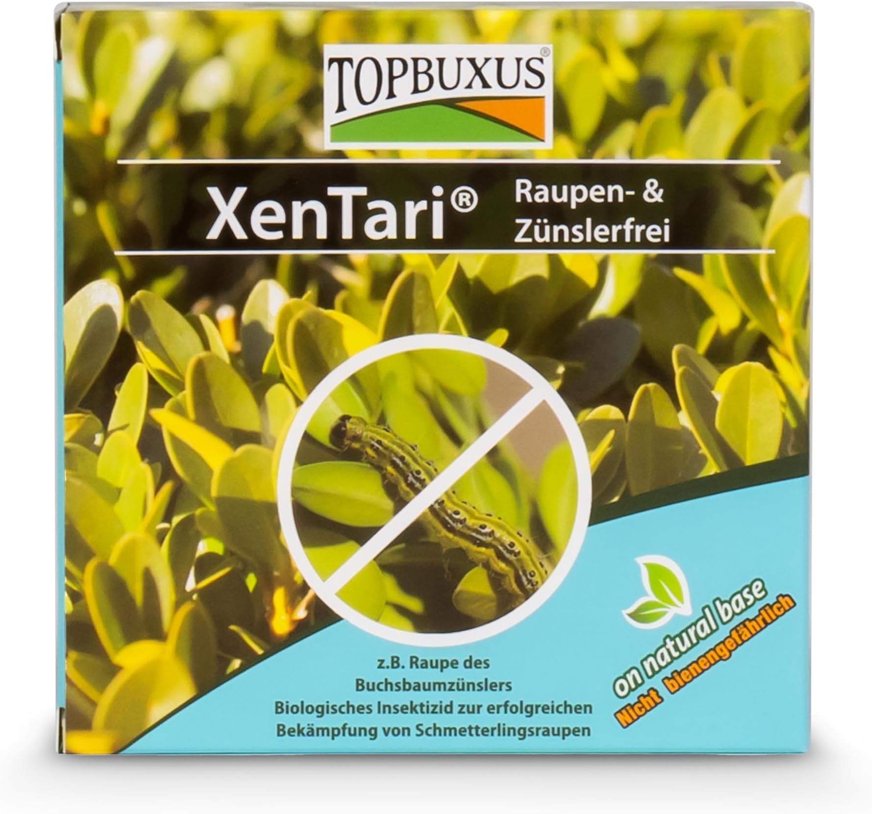 XenTari - Professional Dosage - Against Box Tree Moth Caterpillar - Biological - Safe for Bees and Birds