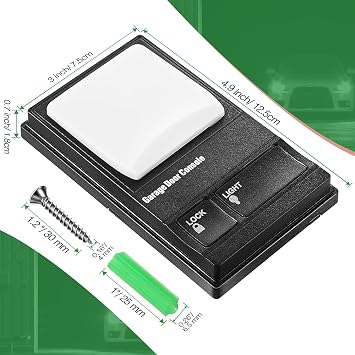 Garage Door Opener Wall Mount Compatible with Liftmaster 41A5273-1 78LM | Keypad Control Panel, with Lighting Control, Wired Replacement Panel Wall Keypad Button, Not for Yellow Learn Button