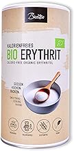 Organic Erythritol 800 g Calorie Free Organic Sweetness - Calorie Free Crystal Sugar Replacement as Vegan & Tooth-Friendly Sugar Alternative - Sugar-Free 0 kcal, Organic, Gluten-Free