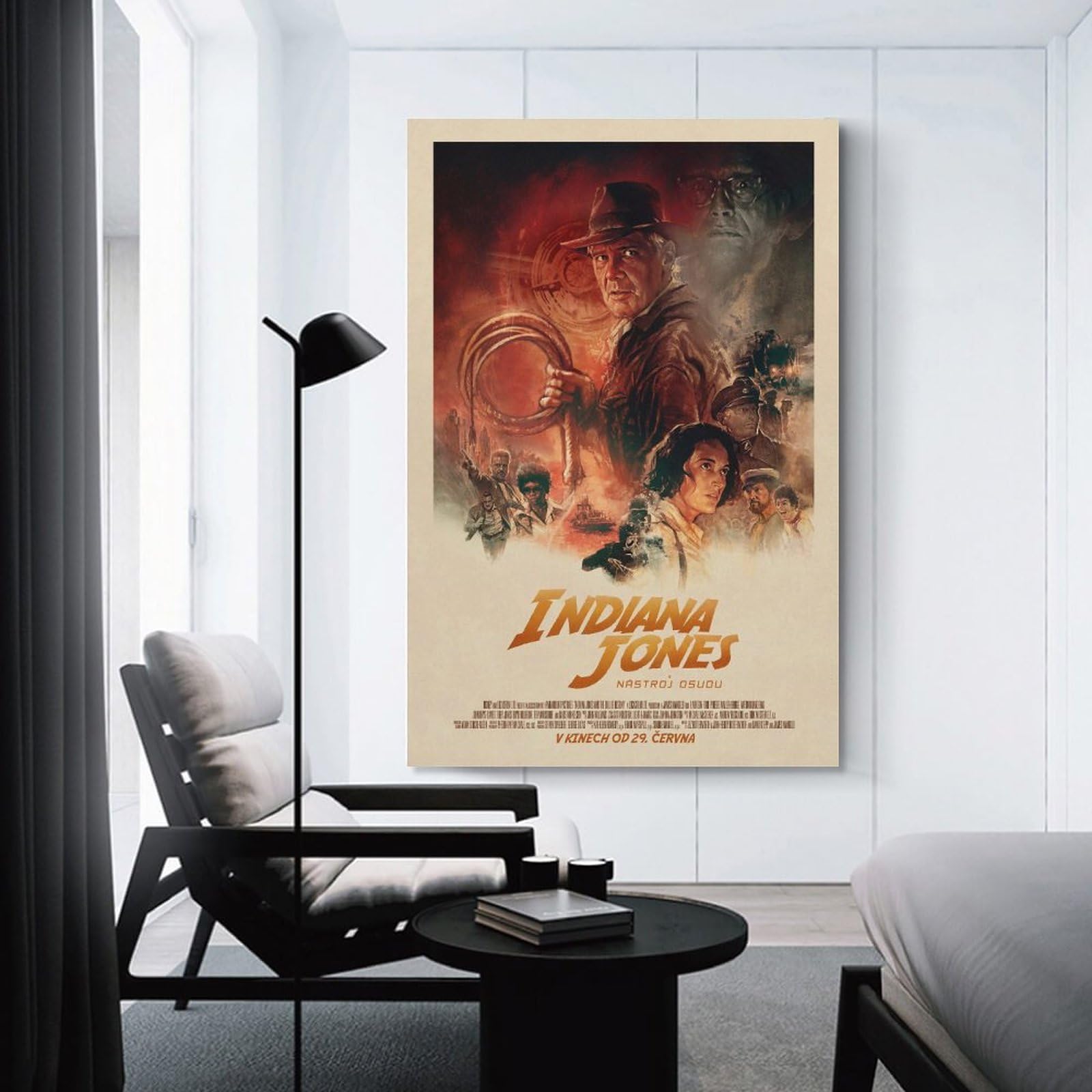 Amazon.co.jp: 古典の映画インディジョーンズと運命のダイヤルポスター