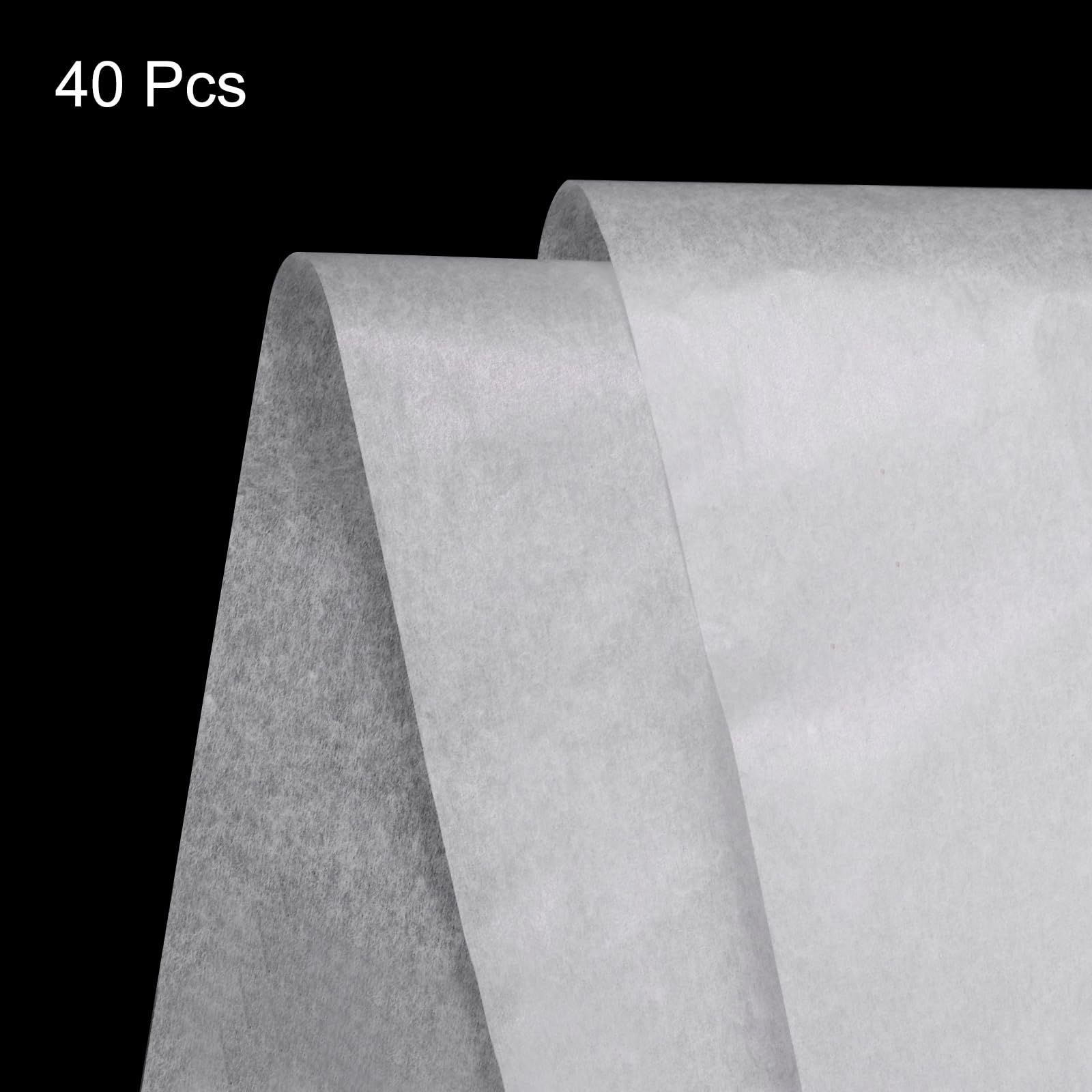 uxcell Tissue Gift Wrapping Paper Tissue Paper White 19.69x27.56 Inch for Florist Bouquet Supplies DIY Crafts Decoration - Image 3