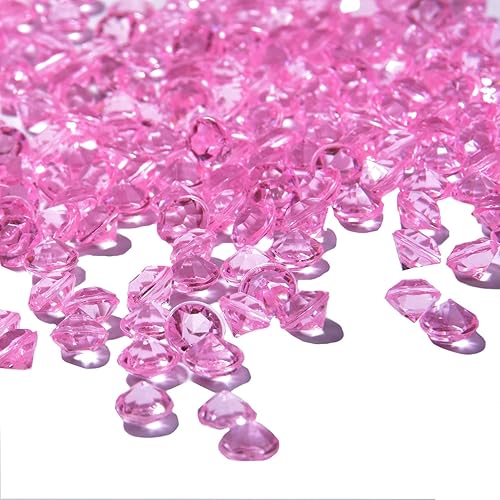 Miniatura 9 de Rellenos de jarrón acrílico, 8000 piezas de diamantes falsos de 0.157 pulgadas, piedras preciosas dispersas para mesa, bodas, espectáculos de novia,