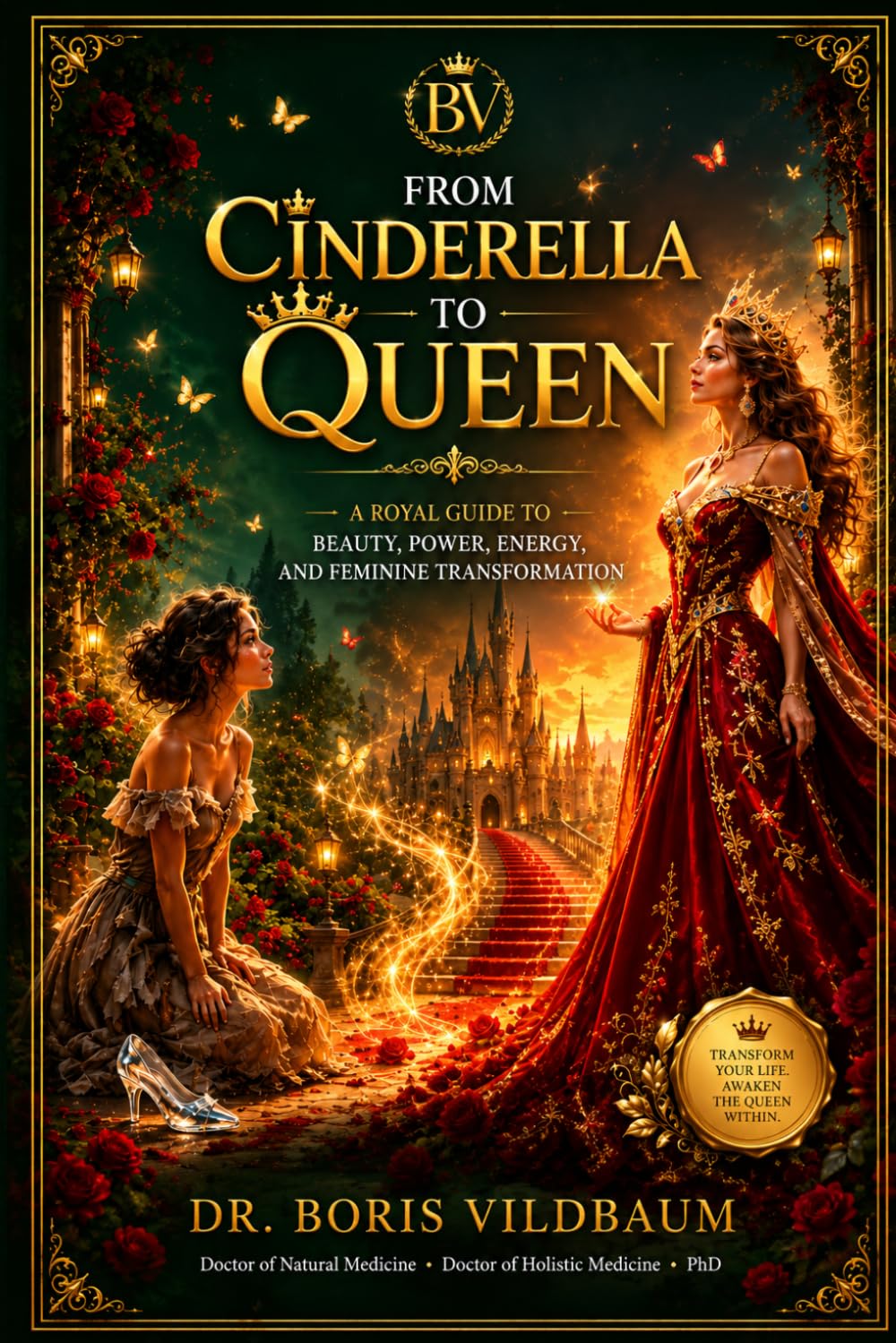 From Cinderella to Queen: A Royal Guide to Feminine Power, Beauty, Health, Confidence, Wealth, and Complete Life Transformation