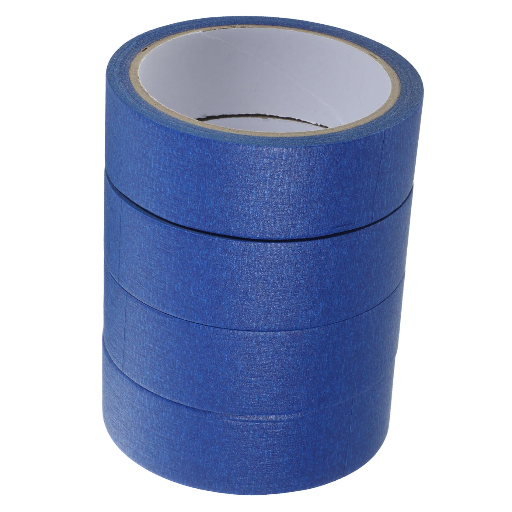 POPETPOP 4 Rollen Abdeckband Blau Malerei farbig malen Vinyl Wickelband Malerband Klebebandapplikator für Maler Gefrierband Beschriftungsband Erweitertes Krepppapier