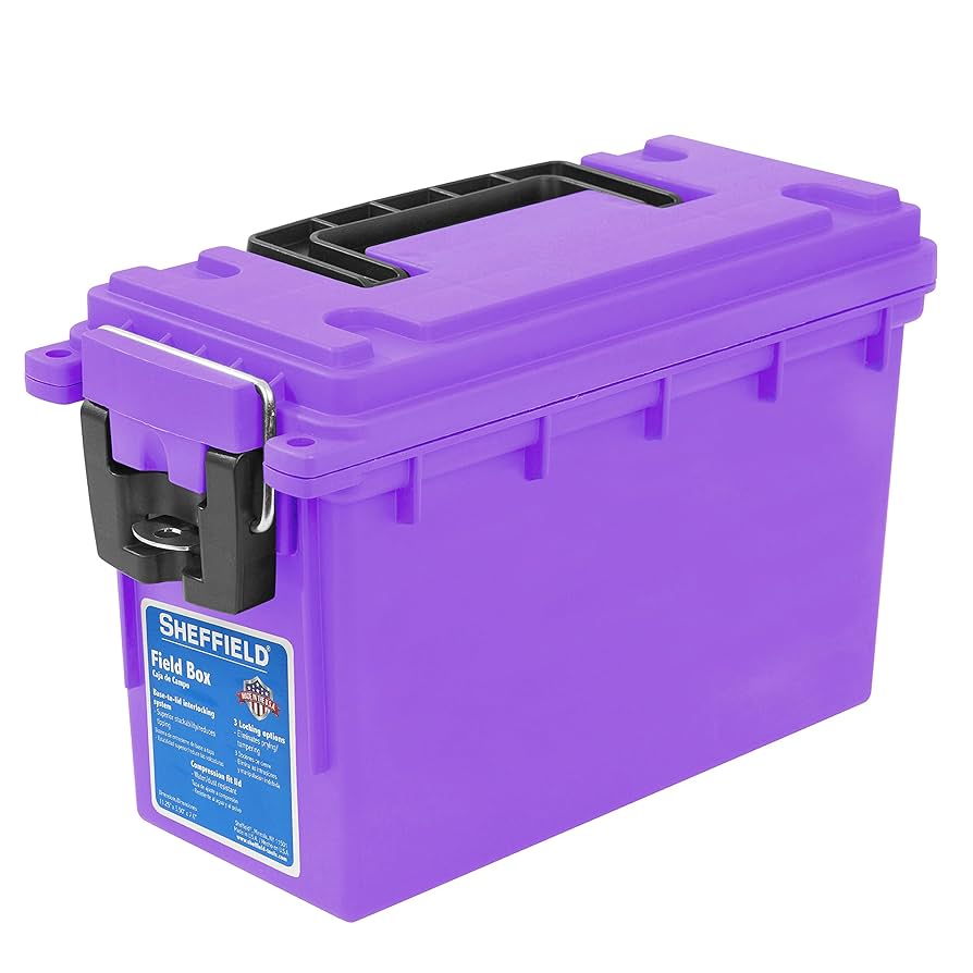 Amazon.com: Sheffield 12632 Ammo Storage Box, Stackable .30