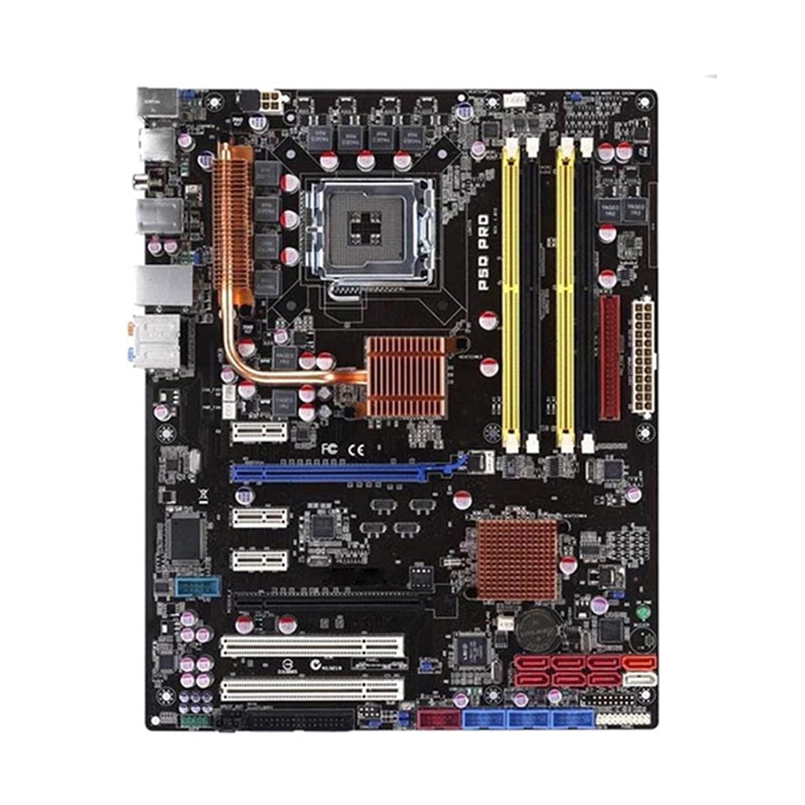 Newwiee Fit for Asus P5Q PRO Motherbaord Server Mainboard Gaming Motherboard DDR2 Intel P45 Core2 Ex