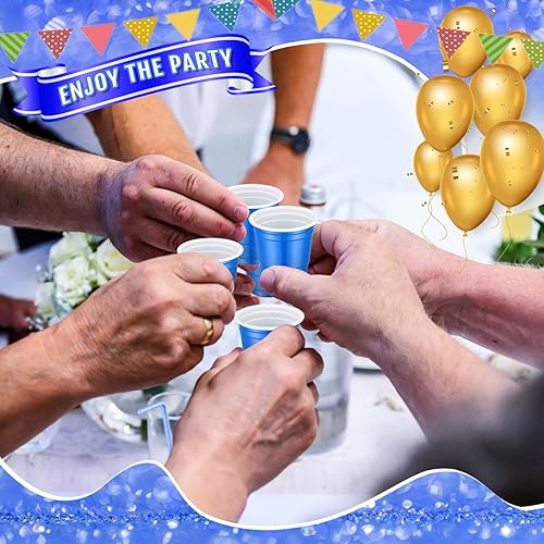 Miniatura 4 de Roshtia Paquete de 100 vasos de plástico para Halloween de 2 onzas, mini vasos desechables de 2 onzas para fiesta de boda, Halloween, fiesta de