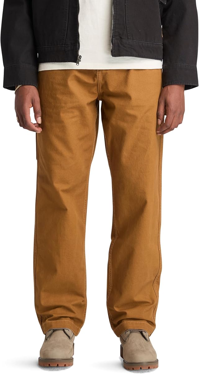 Pantalón de carpintero de lona lavada Rindge para hombre