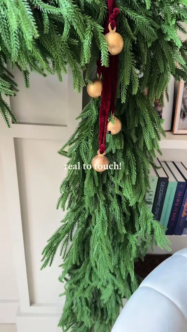Amazon.com: Christmas Garlands Norfolk Pine Garland Real Touch