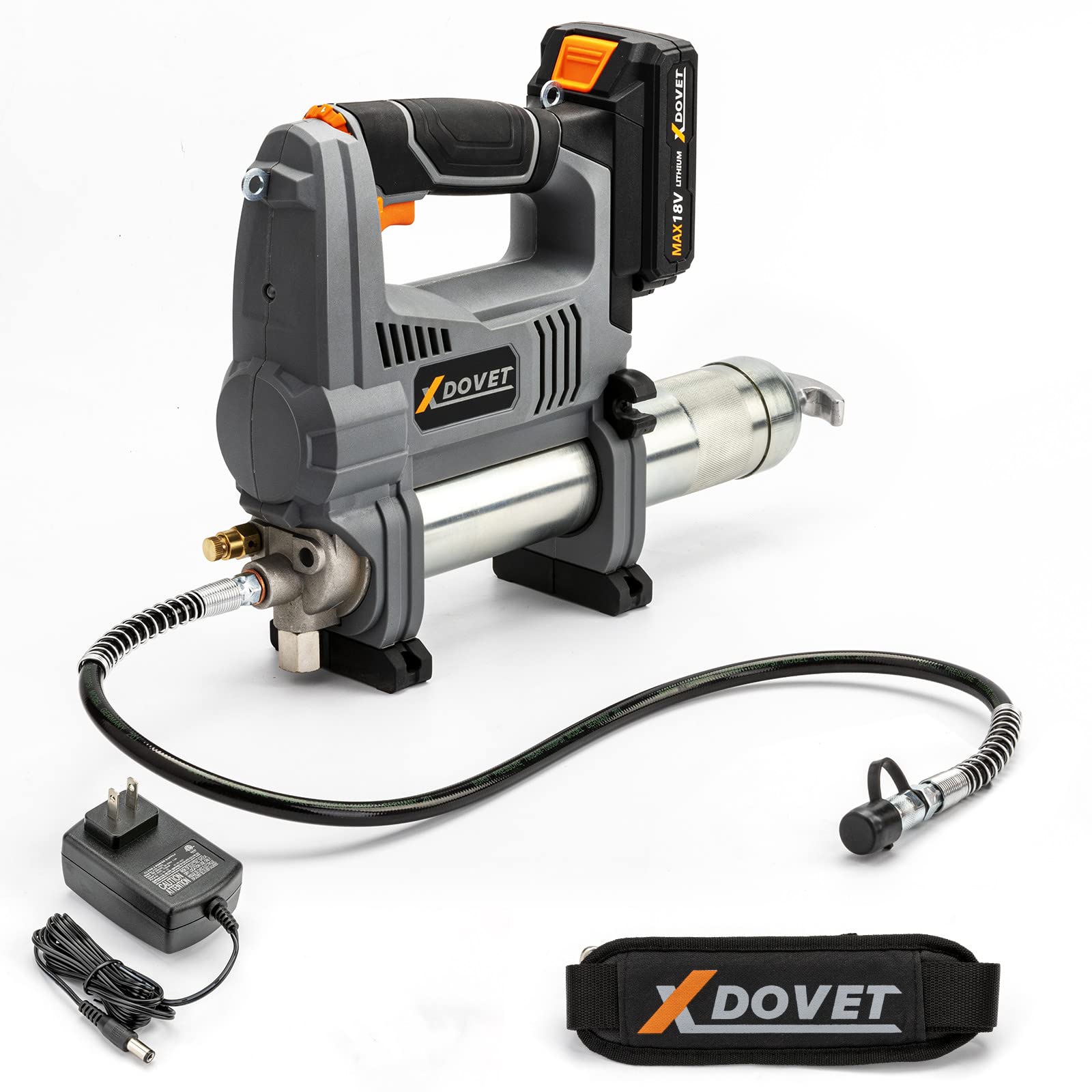 Buy XDOVET Cordless Grease Battery Powered,18V Professional Electric
