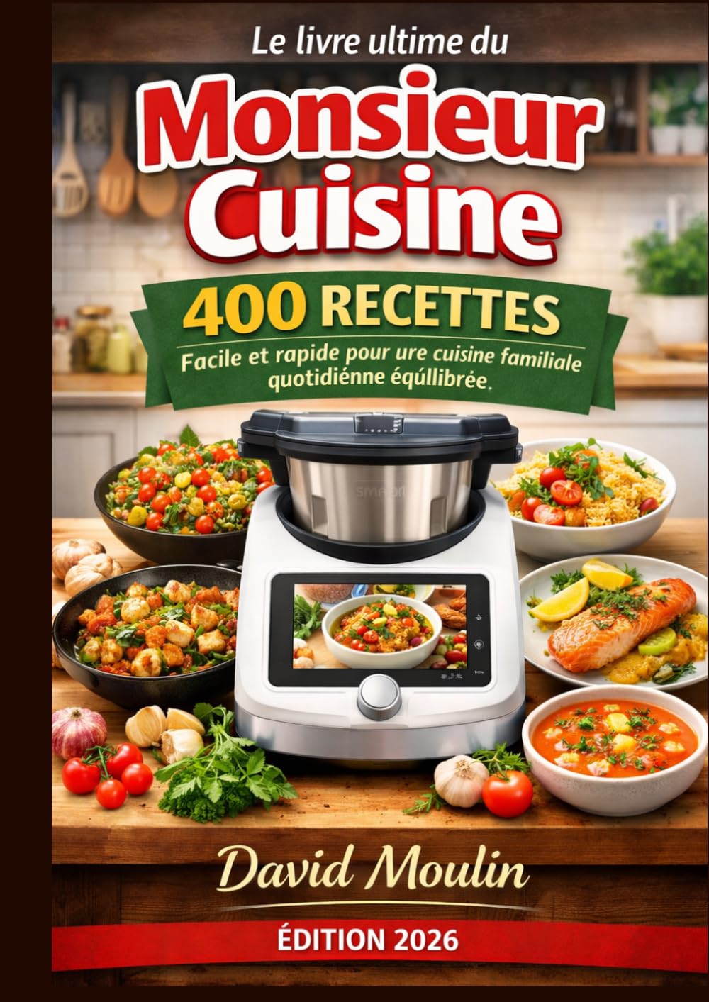 Le livre ultime du Monsieur Cuisine 400 recettes Facile et rapide pour une cuisine familiale quotidienne équilibrée