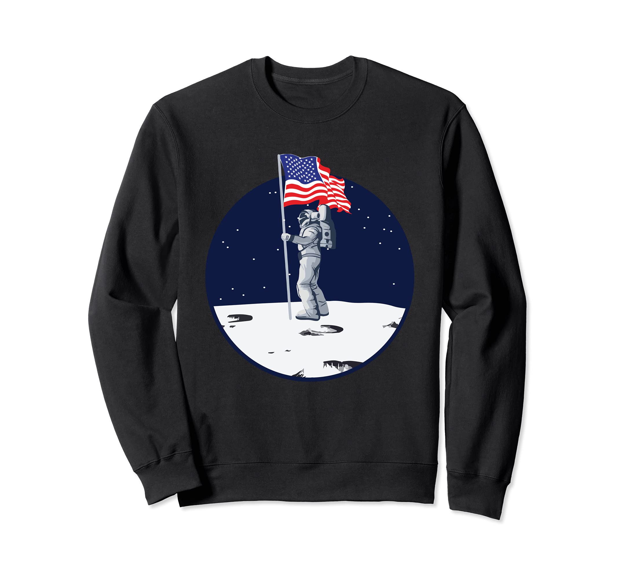 US Flag Astronaut - Independence Day 4th of July Party Sweatshirt