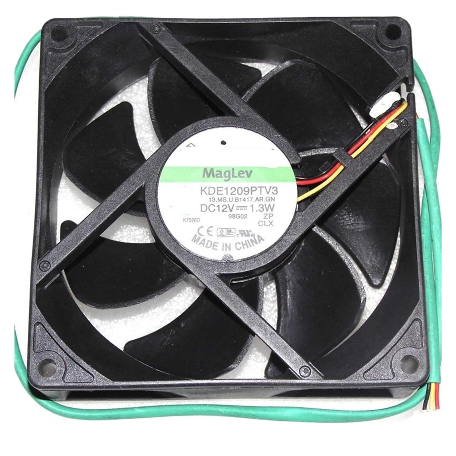 Fcarumiqp One Color 9025 Kde1209ptv3 12V 1.3W 13.Ms.u.b1417 Cooling Fan