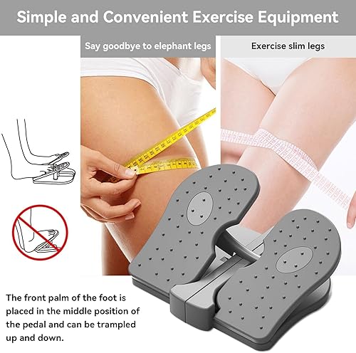 Miniatura 4 de Escalera de escalera, máquina de pasos de pie, mini entrenador de pasos plegable para la oficina en casa