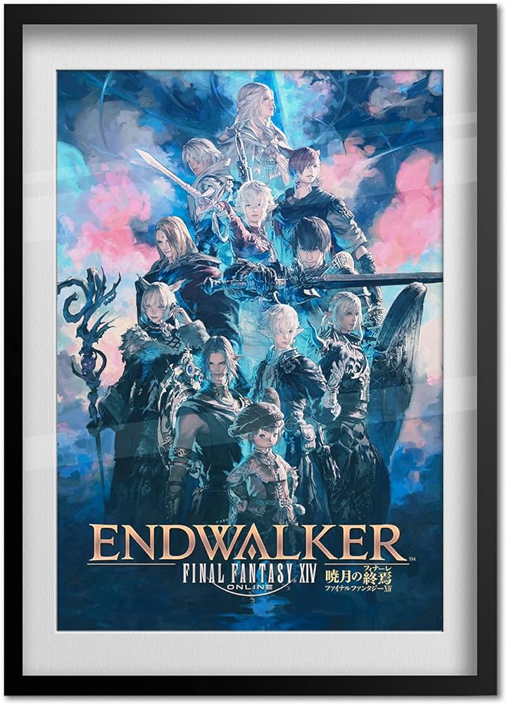 Amazon.com: Final Fantasy XIV (14) Online: Endwalker Poster