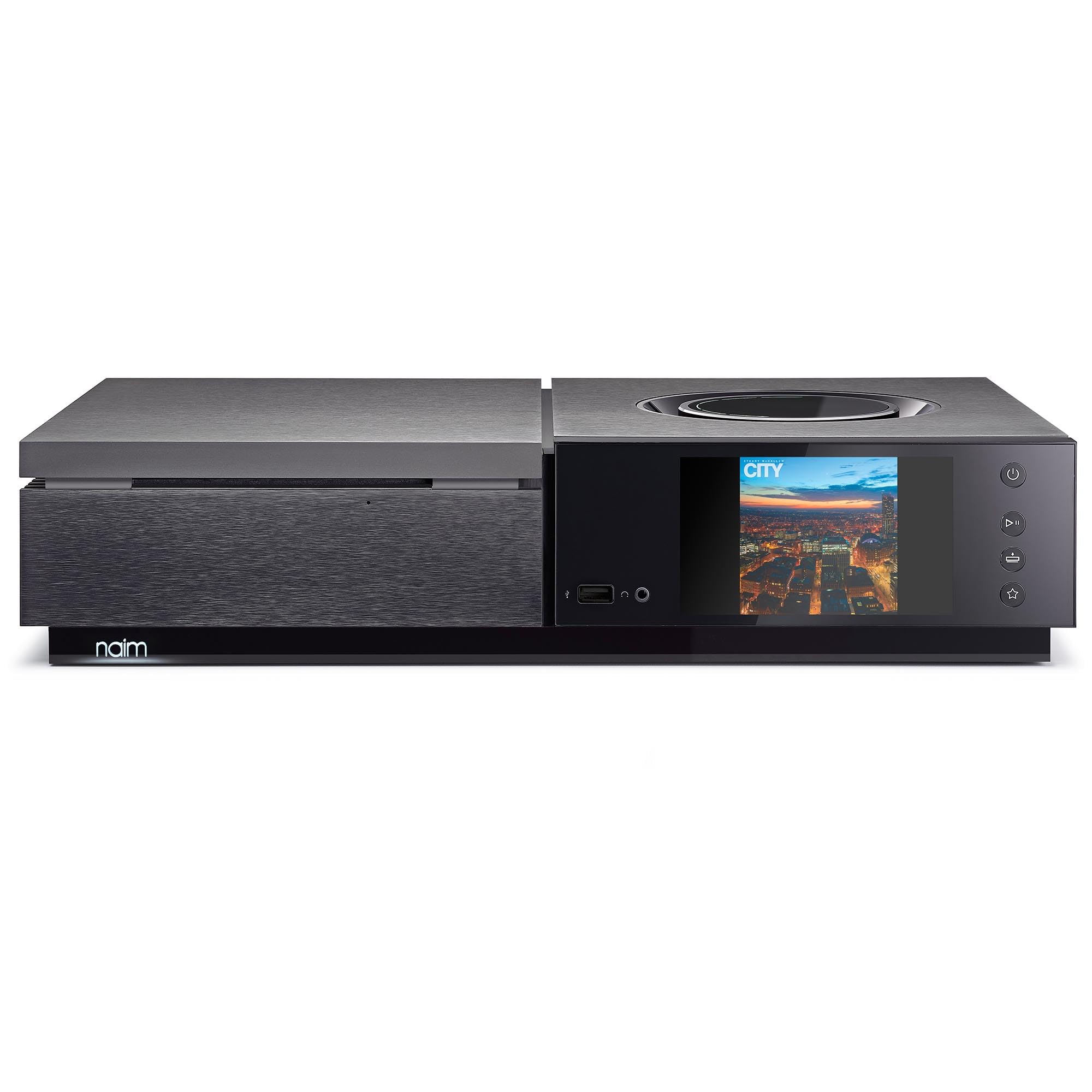 Focal Vestia No4 Floorstanding Speakers (Black) Pair & Naim Uniti Star All-in-One System Bundle