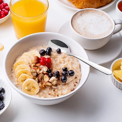 Miniatura 5 de Cuchara de postre de acero inoxidable de 12 piezas