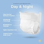 Our Diapers | The First EWG Verified & Microbiome-Friendly Diaper | Size 1 (7-14 lbs) 33 Count | 12-Hour Leak Protection | Made with Organic Cotton & Plant-Derived Materials | Totally Chlorine Free