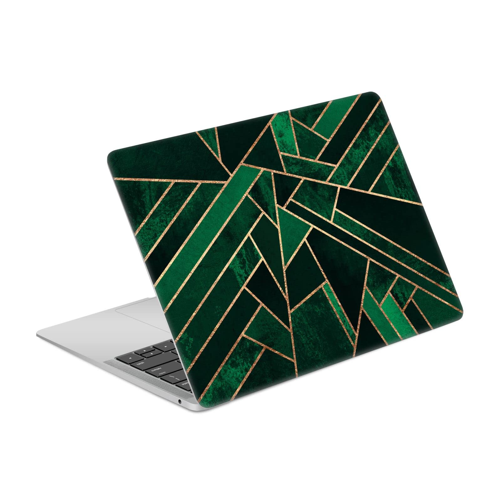 Protection vinyle MacBook Air 13 A1932 A2179 vert paillettes