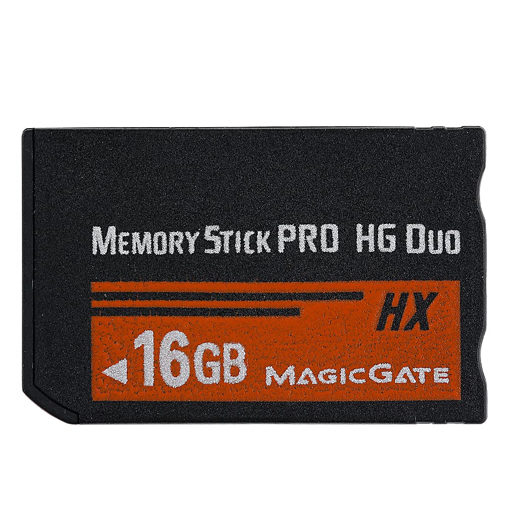 MemoryStick Pro-HG Duo Carte mémoire PSP compatible avec appareil photo Sony PSP1000 2000 3000 16 Go
