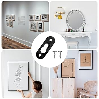 Amazon | 鍵穴ハンガー 20個パック 43x16mm 高耐久 金属製吊り