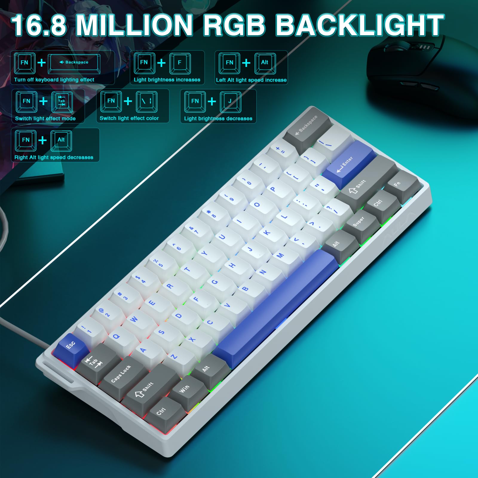 Amazon | AULA WIN60 HE MAX - 60%メカニカルゲーミング