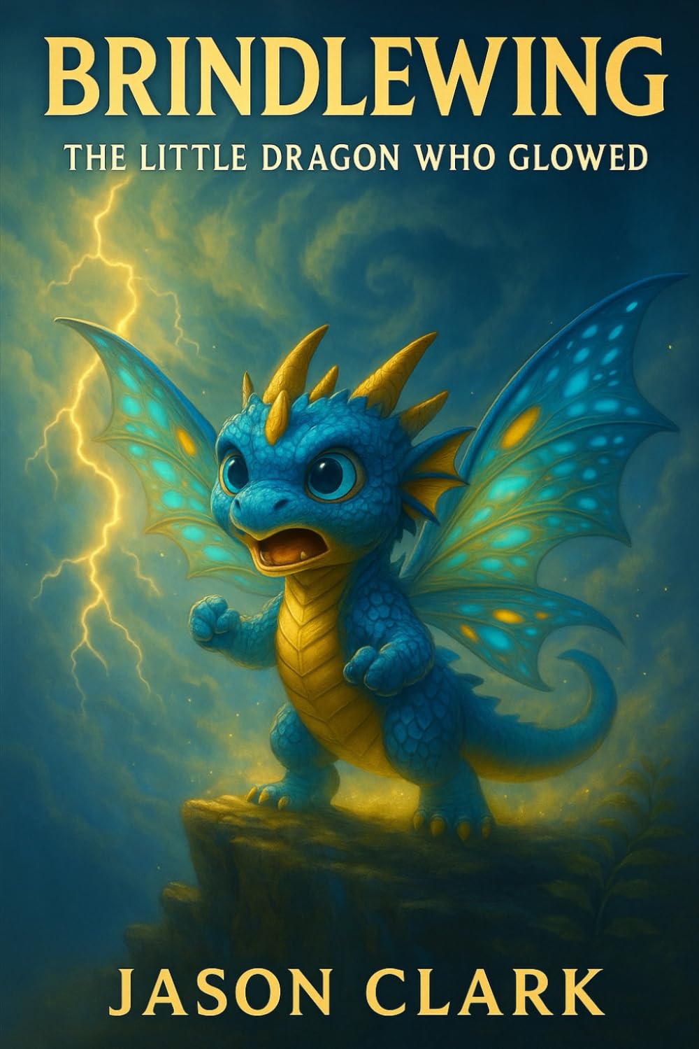 BRINDLEWING: The Little Dragon Who Glowed (The Little Wonders Story Series)