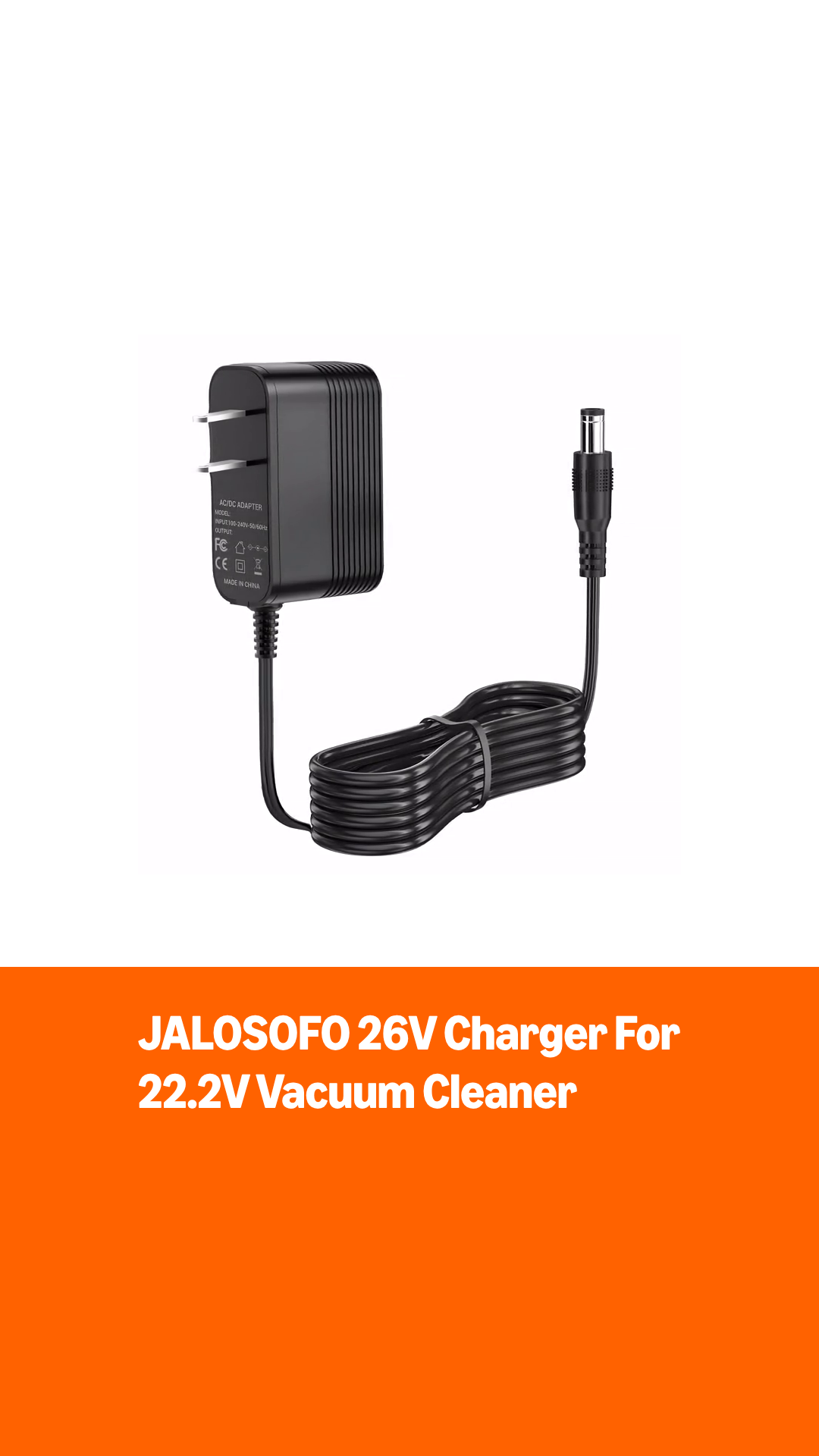 Amazon.com: Charger for 22.2V Battery Cordless Vacuum Cleaner, 26V