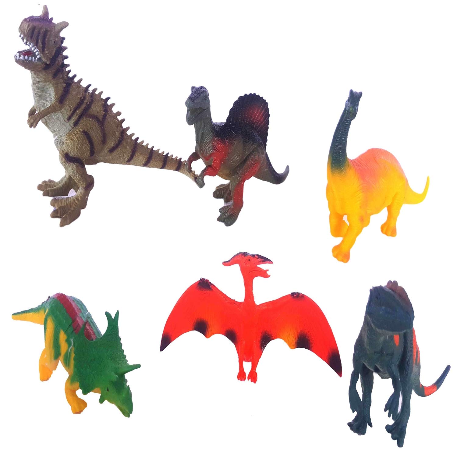 Zabawka zwierzę zestaw dinozaurów Montesorri zestaw 6 dinozaurów