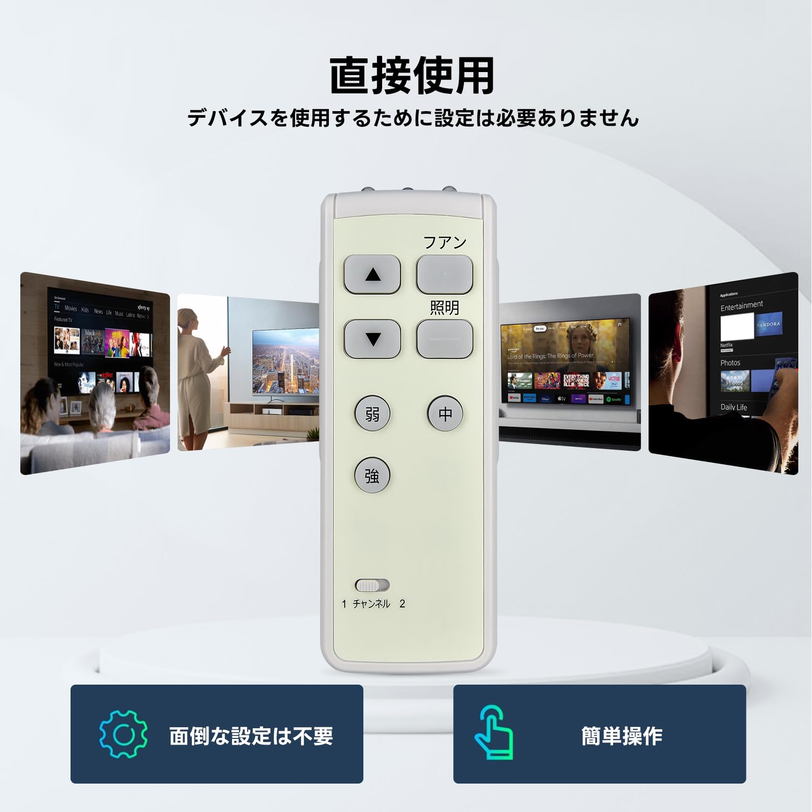 Amazon.co.jp: シーリングファンリモコン SGM-920FN for ODELIC SH