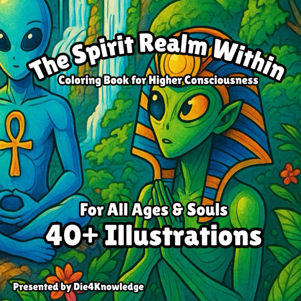 The Spirit Realm Within: A Coloring Book for Higher Consciousness