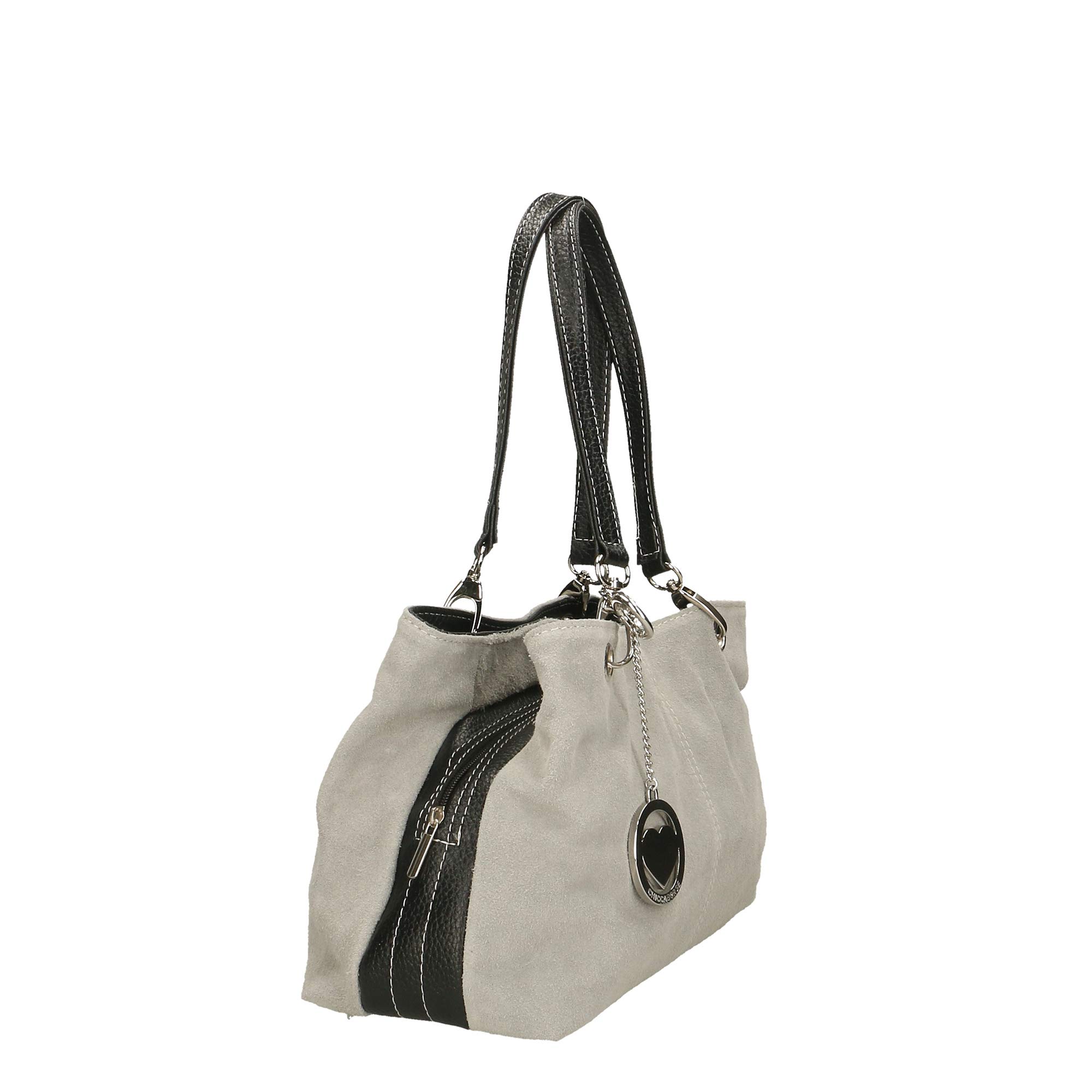 Chicca Borse Bag Borsetta a Mano in Pelle Made in Italy 32x20x14 cm