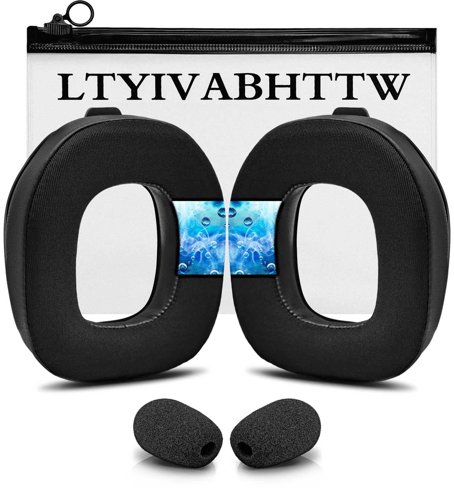 A50 Cooling Gel Replacement Earpads for Astro A50 Gen 4, Gen 5 and A50X Only, Made by LTYIVABHTTW, Improved Durability, Thickness and Sound Isolation,