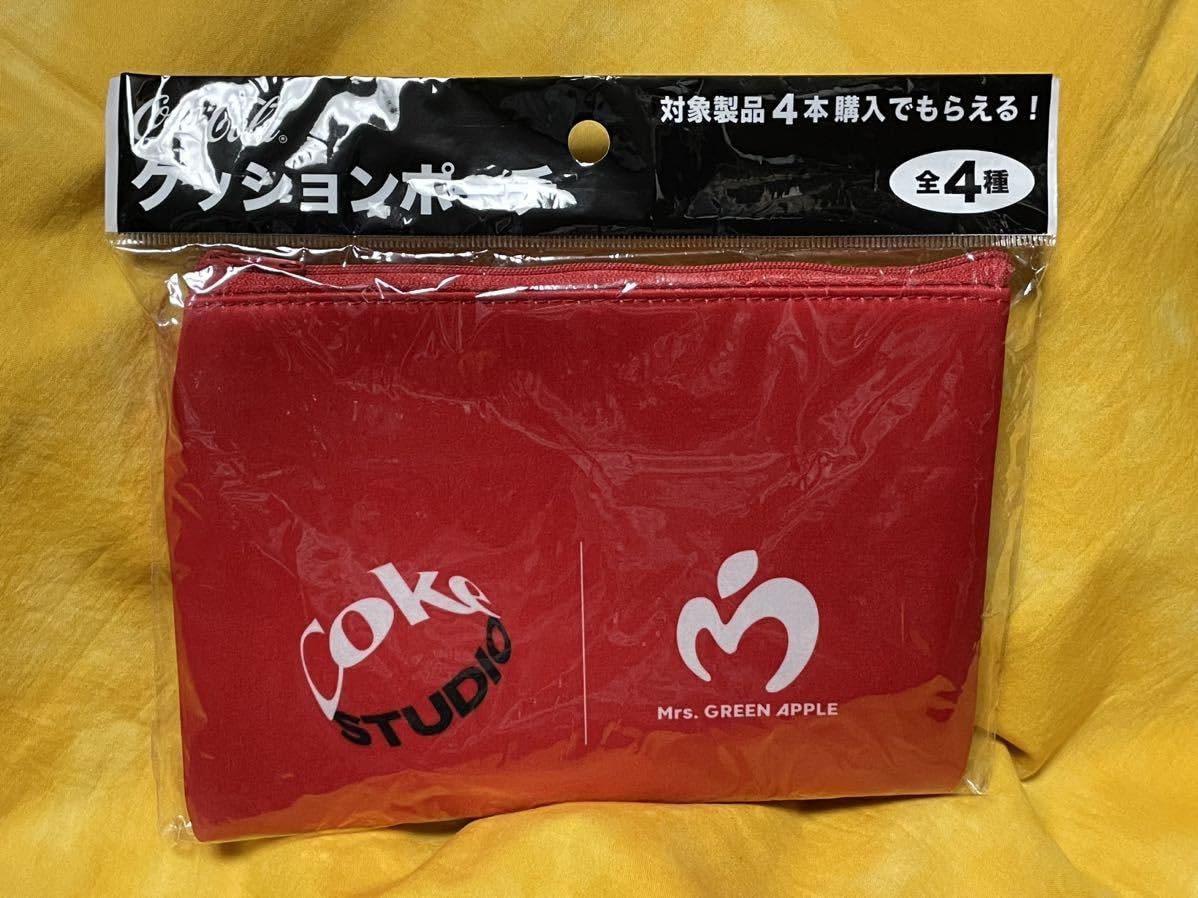 Amazon.co.jp: コカ コーラ クッション ポーチ 全4種 Mrs. GREEN APPLE